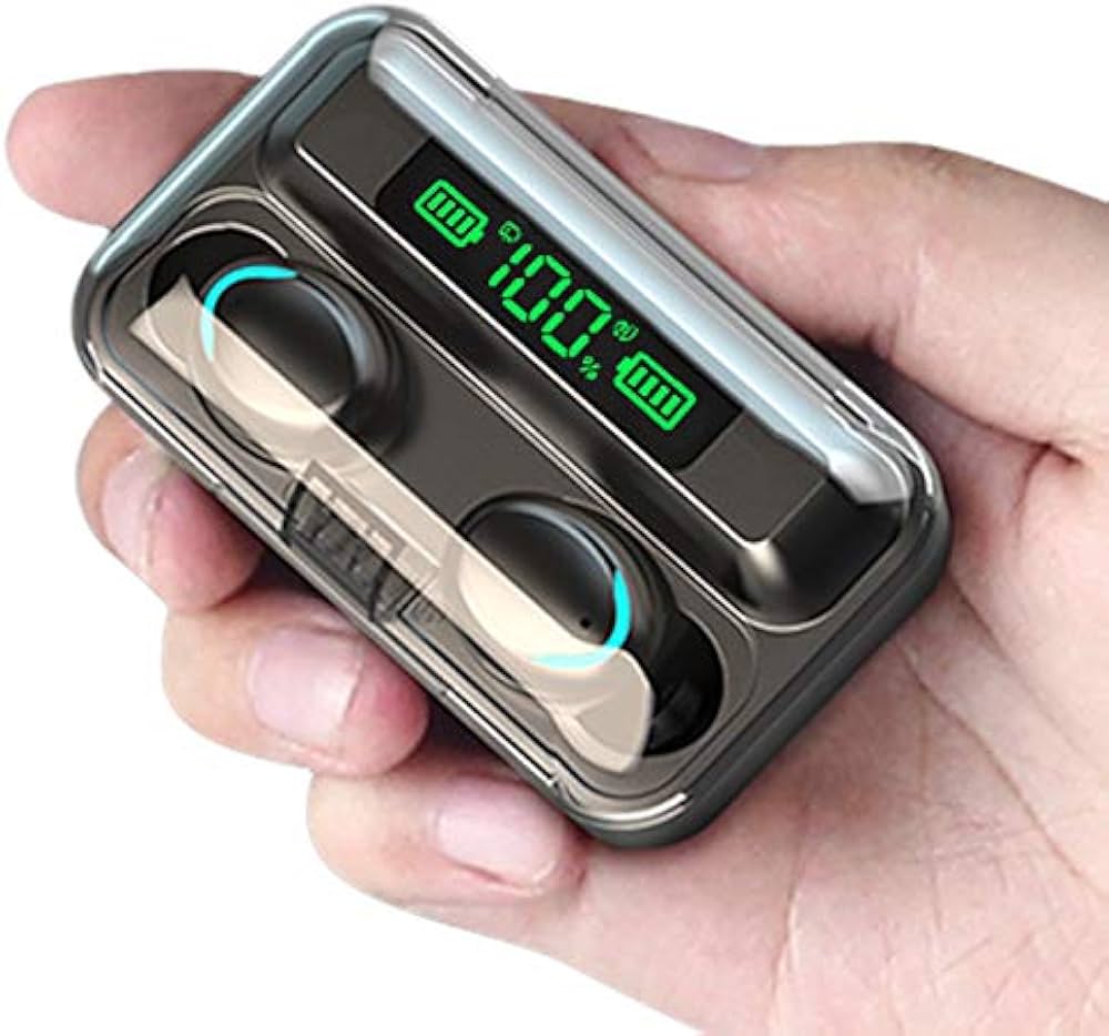 Audífono Inalámbricos F9 Con Power Bank