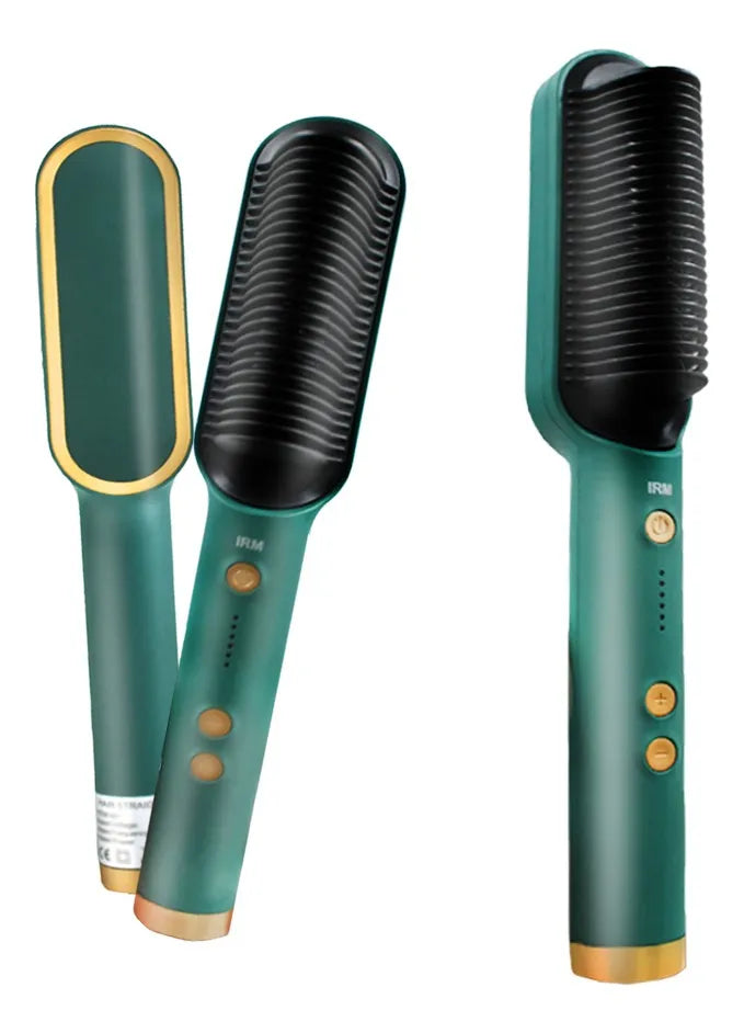 Cepillo Alisador Cerámico 360° - Liso perfecto en minutos, sin dañar tu cabello